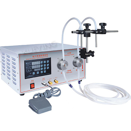 Double Head Magnetic Pump Liquid Filling Machine for Water