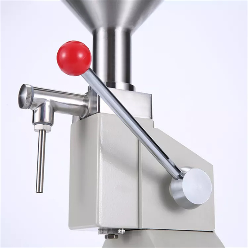 Hand Operated Filling Machine Manual Cosmetic Paste Cream Liquid Filling Machine /Manual pressure filling machine