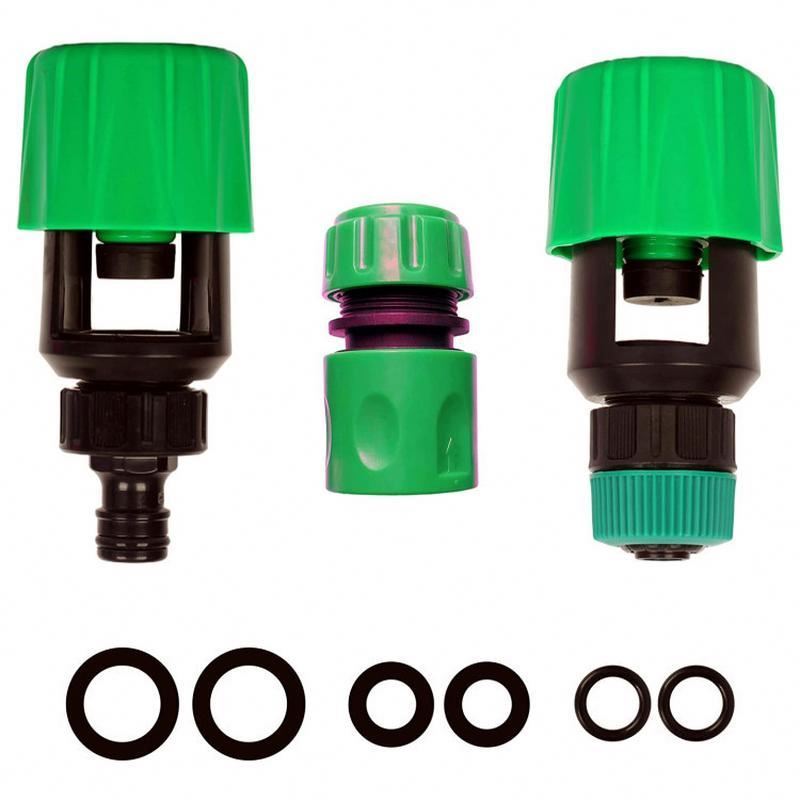 For Garden Agriculture, Irrigation ABS Plastic Non toxic Universal Faucet Water Pipe Hose Adapter Garden Quick Connector/