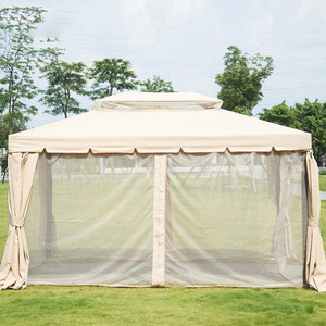 With Mosquito Net High,Quality  Sun Protection Casual Waterproof Aluminum Gazebo Sidewall Outdoor tents/