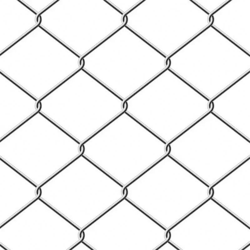 2M Height 6'X12' Temporary,  Galvanized Poultry Farm Cyclone Wire Security Fences Removable Galvanized Chain Link Fences Panels/