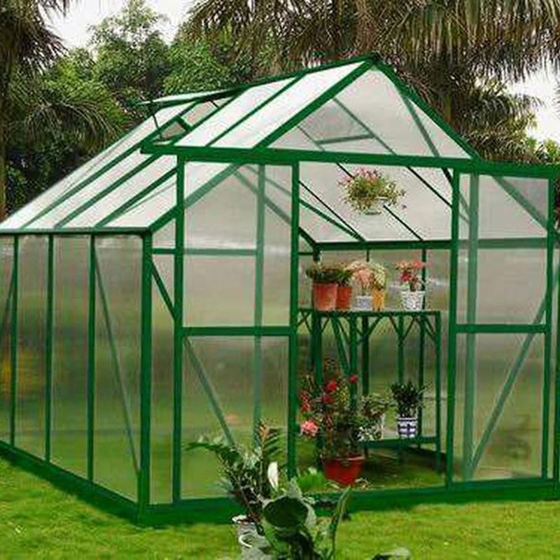 Chinese Winter Use Garden, Polycarbonate Other Small Mini Size Backyard Glass Garden Greenhouses For Plant Growing/