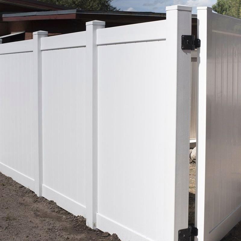 White Outdoor Garden Buildings, Factory Supply Attractive Price Eco Friendly Used Vinyl Fences For Sale Privacy Fences Panels/