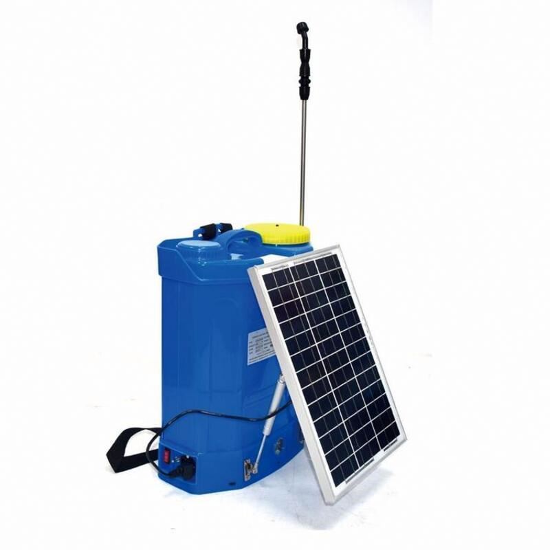 High-Quality Backpack China Factory 18L, Plastic Solar Powered Fumigation Sprayers Machines For Pesticides, Fertilizers/