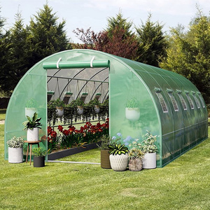 Cheap Price Wholesale 6X3X2M, Outdoor Plant Growing Easy Installation White Grow Tent Garden Greenhouse/