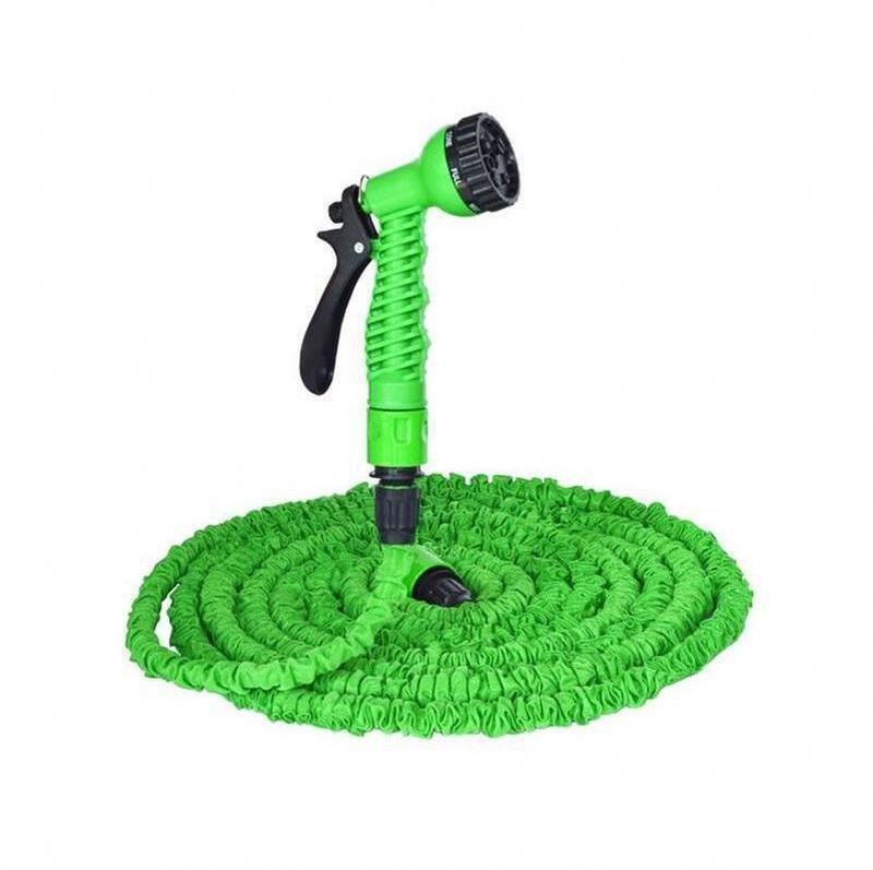 China Factory Garden Watering, Magic Pvc Expandable Pipe Include Water Spray Nozzle Gun Water Hoses/