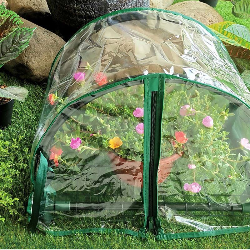 Used For Flower Vegetable, Hot Sale Low Cost Outdoor Independent Space Portable Mini Small Size Garden Greenhouses/