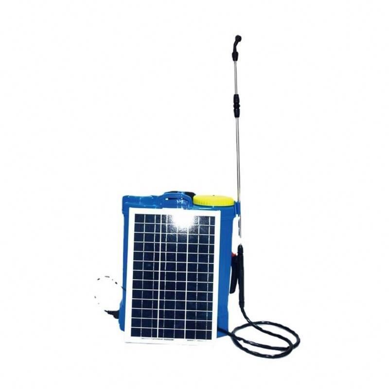 High-Quality Backpack China Factory 18L, Plastic Solar Powered Fumigation Sprayers Machines For Pesticides, Fertilizers/