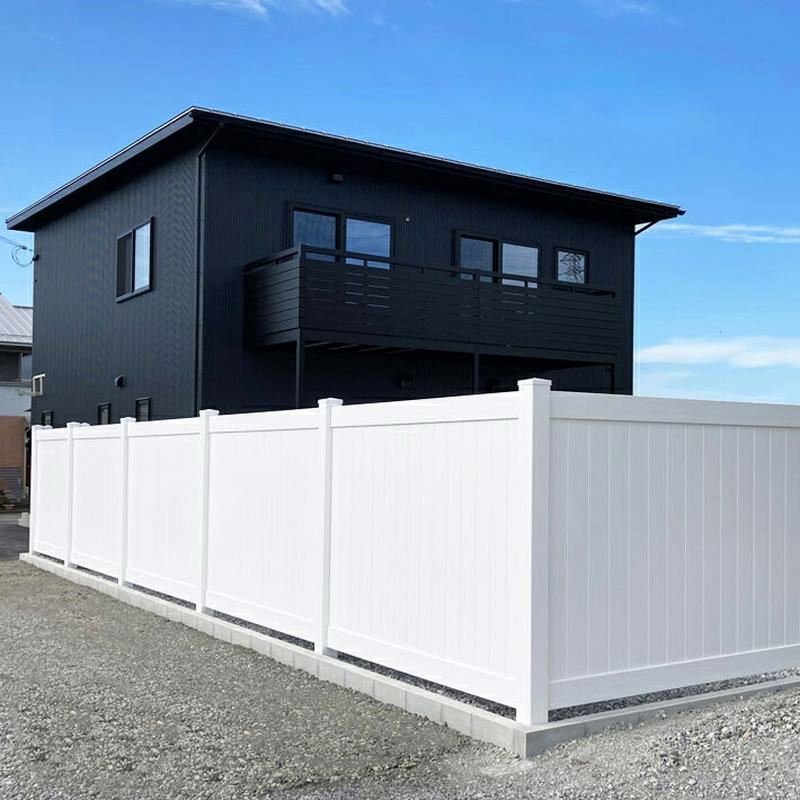 White Outdoor Garden Buildings, Factory Supply Attractive Price Eco Friendly Used Vinyl Fences For Sale Privacy Fences Panels/