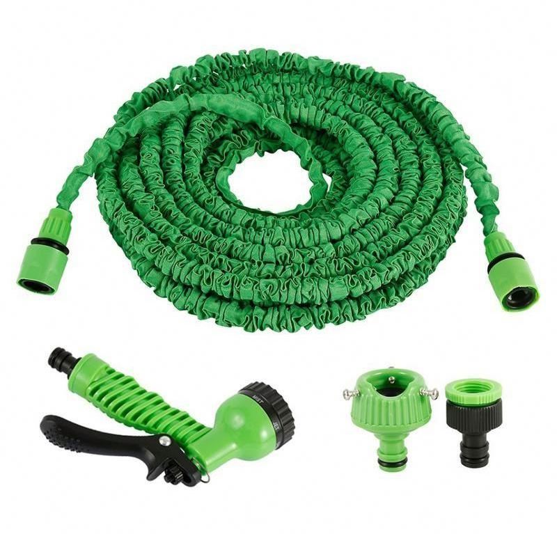 China Factory Garden Watering, Magic Pvc Expandable Pipe Include Water Spray Nozzle Gun Water Hoses/