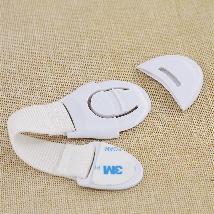 Adjustable Strap Baby Proof Strap Baby ABS Locks Cabinet Drawers Safety Child PP Webbing Lock