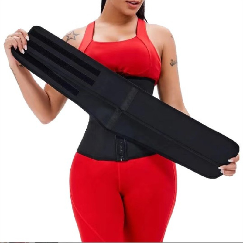 Lady Sheath Latex Waist Trainer 9 Steel Bone Women Waist Cinchers Corset Waist Shape Slimming Belt