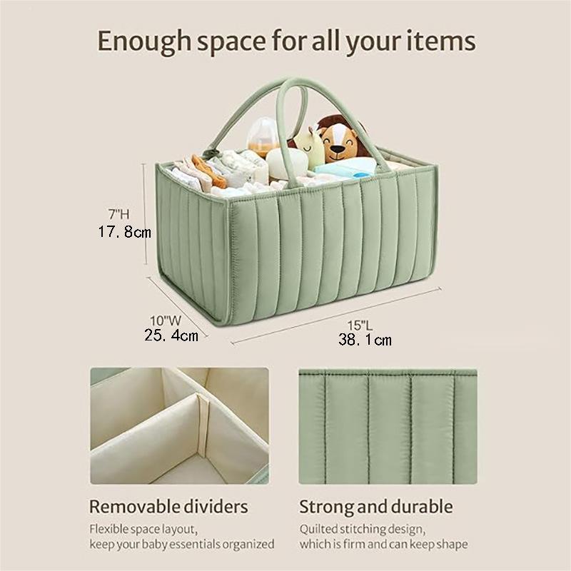 High Quality Multifunction Baby Diaper Caddy Nursery Bag Baby Diaper Organizer