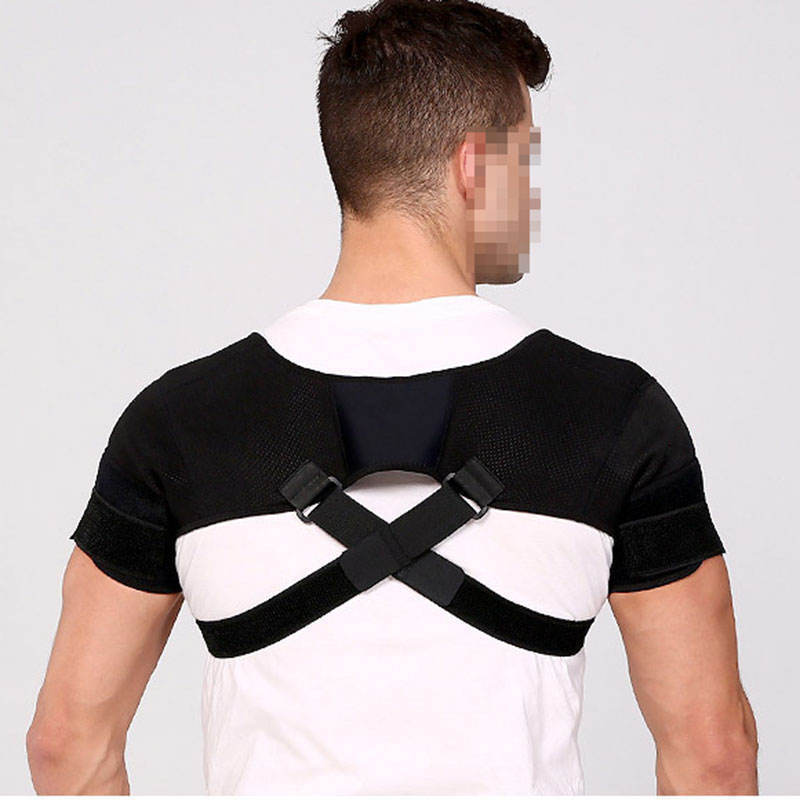 Breathable Protective Shoulder Support Sport Protector Customized Adjustable Black Shoulder Support