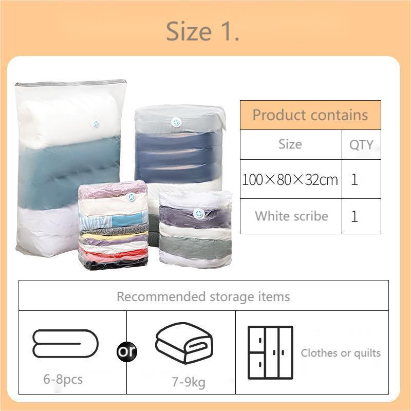 Pump Free Space Saver Cube Storage Frosted Closet Organizer Clothes And Bedding Mattress Vacuum Compressed Bag