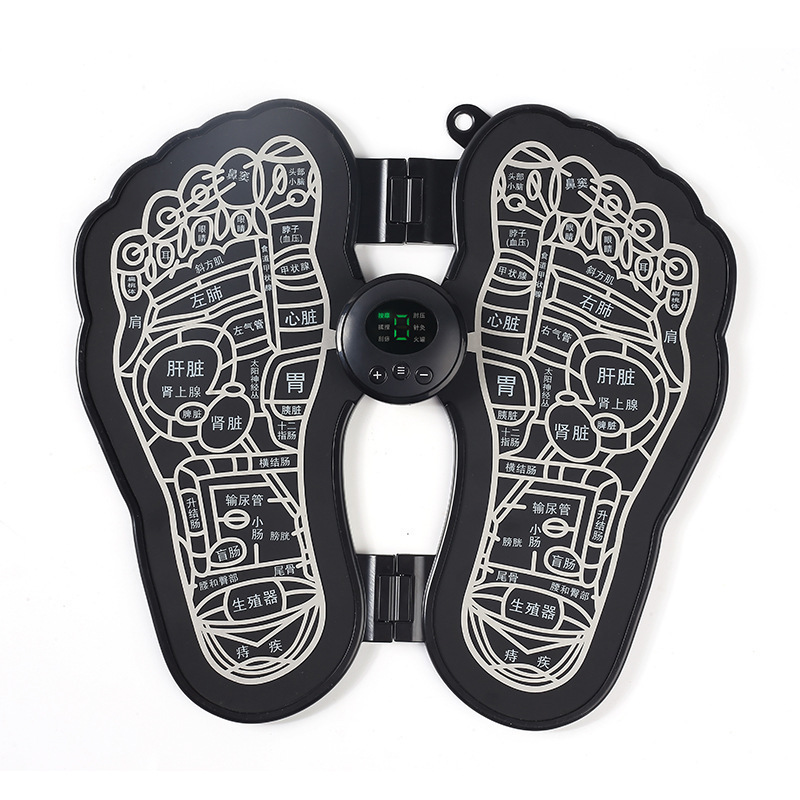 Ems Bioelectric Acupoints Massager Mat pain relief warm foot in winter electronic foot massager with remote controlems