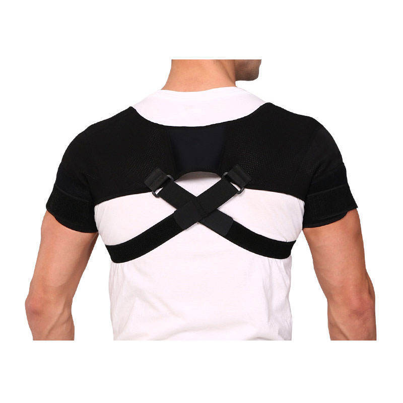 Breathable Protective Shoulder Support Sport Protector Customized Adjustable Black Shoulder Support