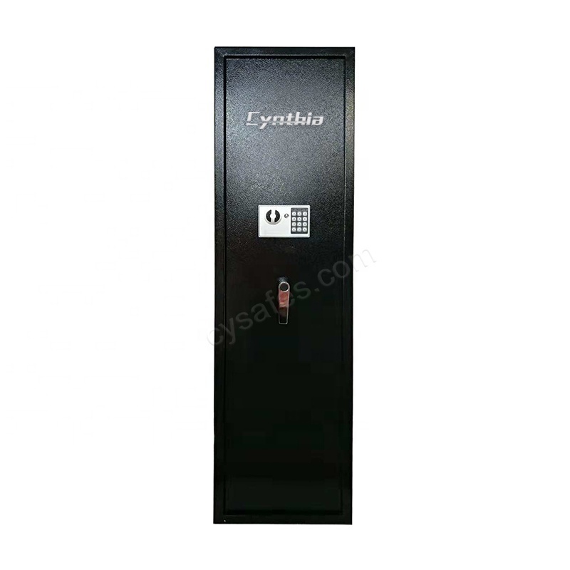 Most popular gun safe with inside ammo box gun cabinet electronic lock for 7guns