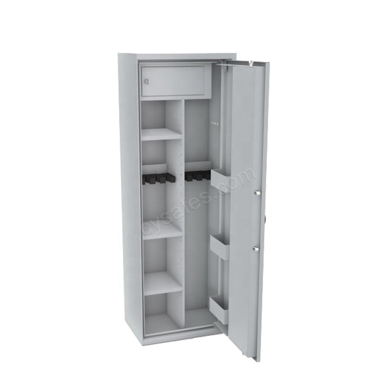 Wholesale Metal Gun Safe with Inside Ammo Box: Electronic and Key Lock