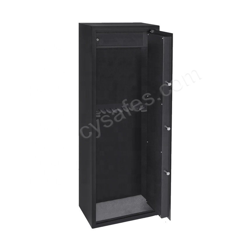 CYSAFES portable gun safe biometric fingerprint gun safe cheap gun safe 11guns safe