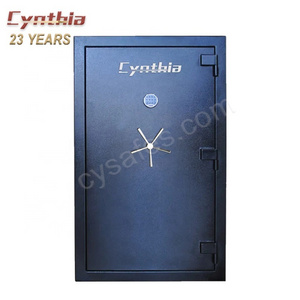 High quality 56 long steel gun safe with certificate fireproof electrical safety box