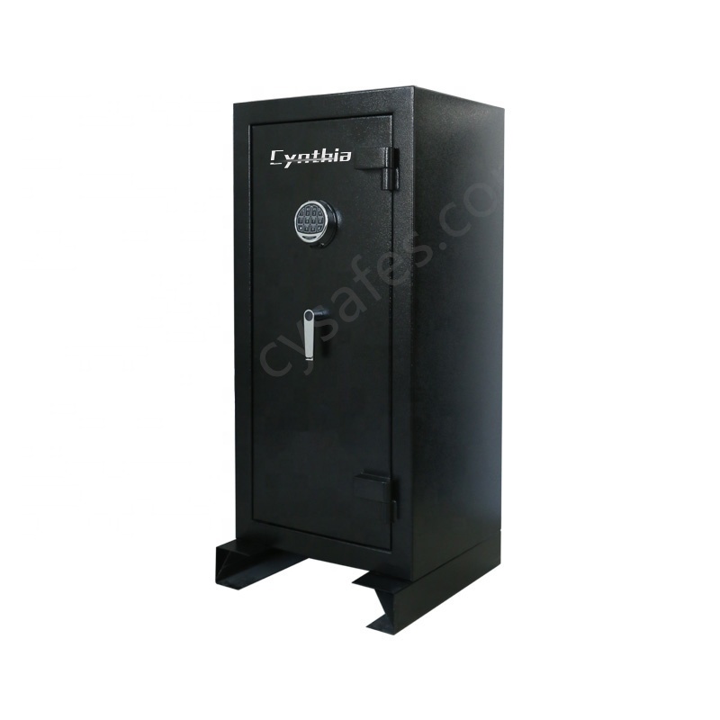 small gun safe electronic gun safe hidden gun safe for 14 capacity with RSC certificates CYSAFES