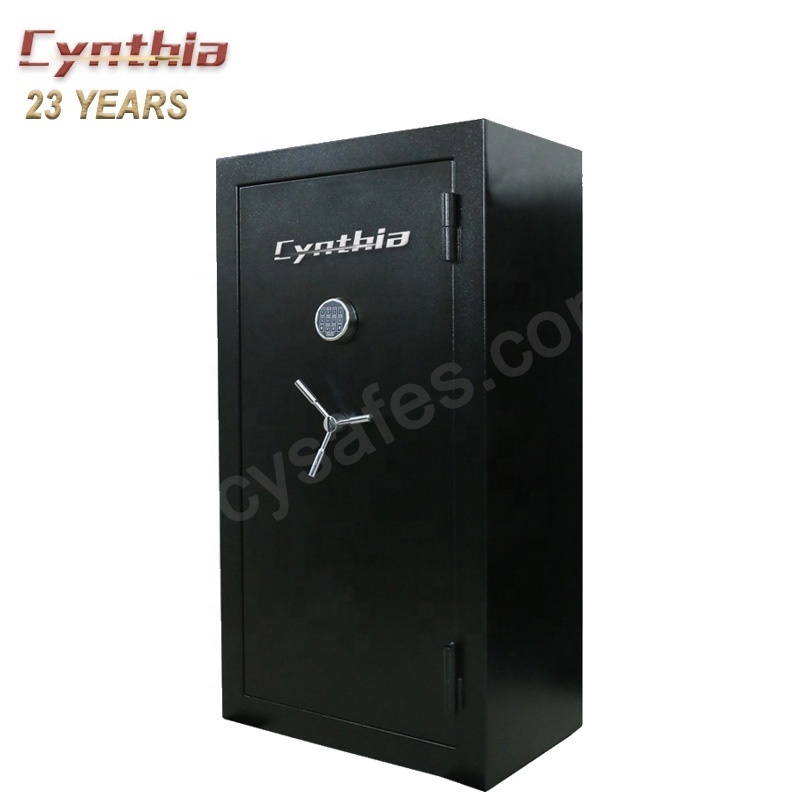 CYSAFES electronic lock safe gun safe fireproof safe hot sale 2MM gun safe