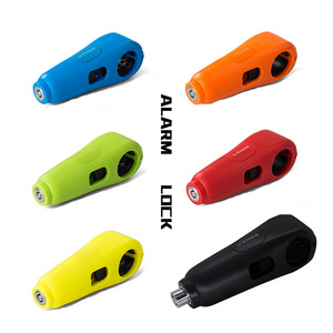 6 Colors Motorcycle Safety Brake Alarm Grip Lock Scooter Anti Theft Handlebar Safety Lock Brake Alarm Grip Lock