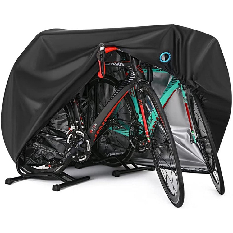 Bicycle Covers for 1 2 3 Mountain Ebike Electric Motor Bikes Outdoor Waterproof Rain Heavy Duty Bike Cover with Storage Bag