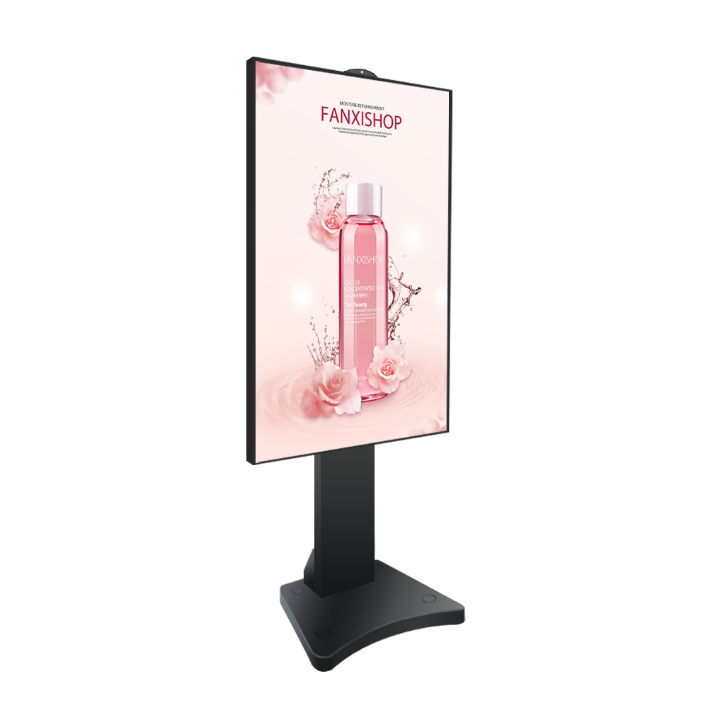 49 inch floor standing Marketing/Food restaurant menu board super hd window lcd digital signage advertising indoor