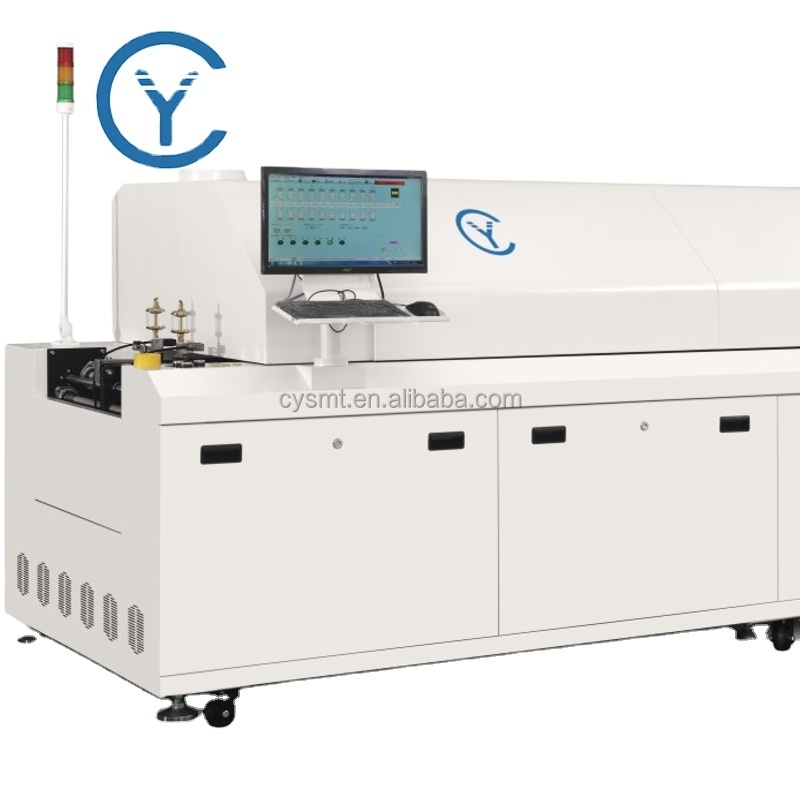 CY 2024 Shenzhen Factory Price Reflow Oven 8 Heating Zones Reflow Soldering Oven Smt Machine Smt Reflow Oven Machine