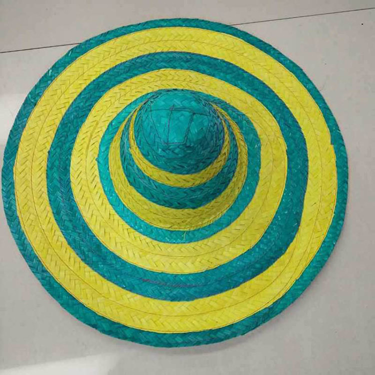 Wholesale Custom Summer Straw Sombrero Mexican Straw Hat