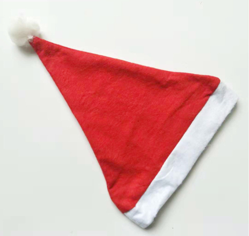 Wholesale Promotion Cheap Non Woven Christmas Hats Santa Hats For Children