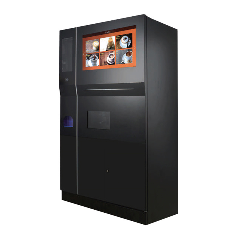 Fully automatic hot and iced coffee vending machines self service coffee vending machine price with credit card payment