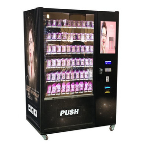 Digital nail vending machine perfume makeup eyelash vending machine for hair wig and lashes