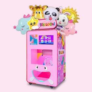 Factory custom amusement park autoinflation automatic balloon vending machine for sale