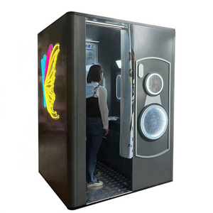 Wholesale Malaysia Dubai Hot Photo Booth Kiosk Product 21.5" Touch Screen Portrait Smart Photo Booth Kiosk