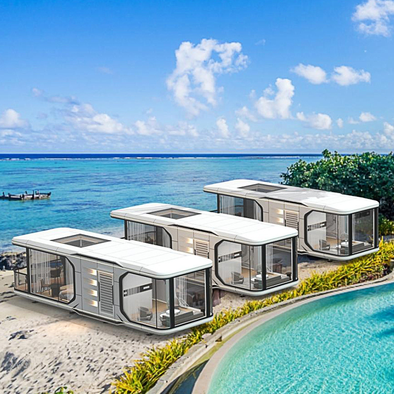 Modern Luxury Outdoor Spacious Sleeping Pod Modular Prefabricated House Holiday Centres Containers Room Tiny Home