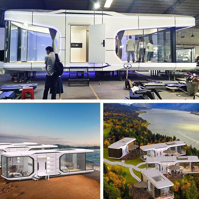 Modern Luxury Outdoor Spacious Sleeping Pod Modular Prefabricated House Holiday Centres Containers Room Tiny Home