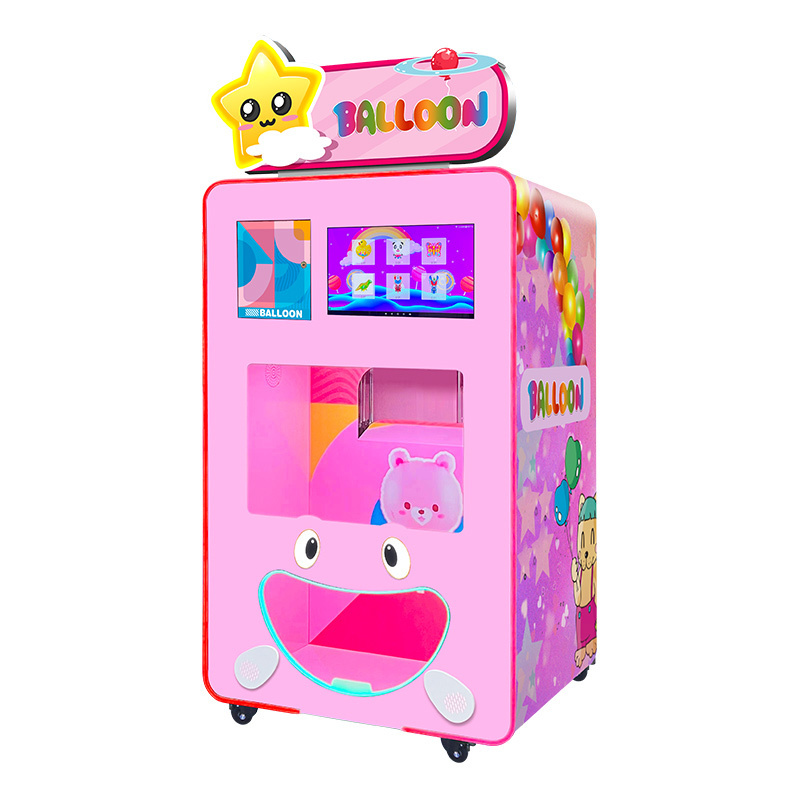 Factory custom amusement park autoinflation automatic balloon vending machine for sale