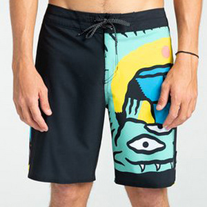 Top quality boardshorts 4 way stretch digital printing design hot sale swim trunks custom boardshorts