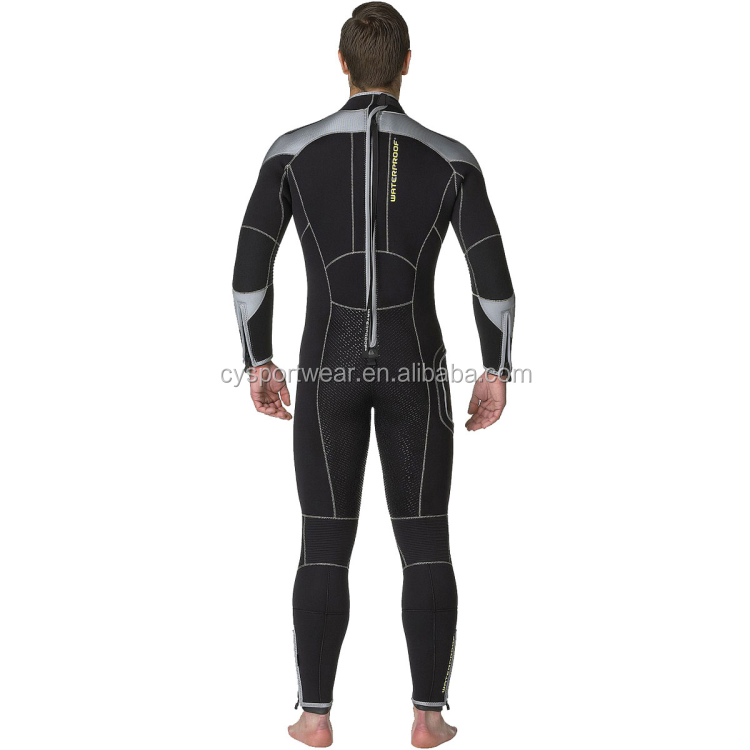 Custom make men scuba diving suit,spearfishing wetsuit,top quality rubber diving suit