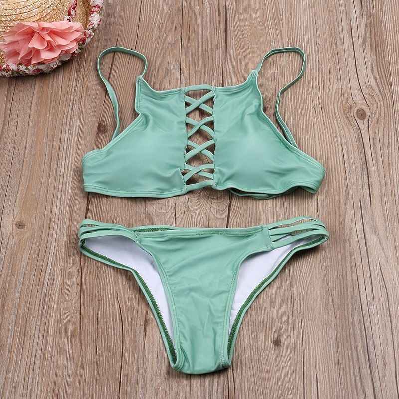 Sexy Hot Women Bikini Set Custom Bikini Quickly Dry Swimwear Swimsuit 2023