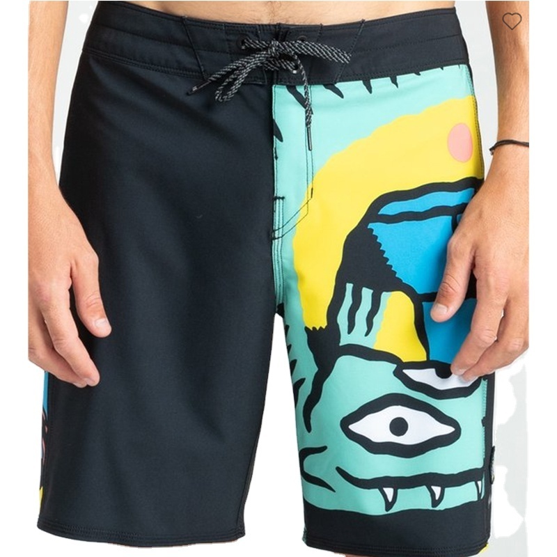 Top quality boardshorts 4 way stretch digital printing design hot sale swim trunks custom boardshorts