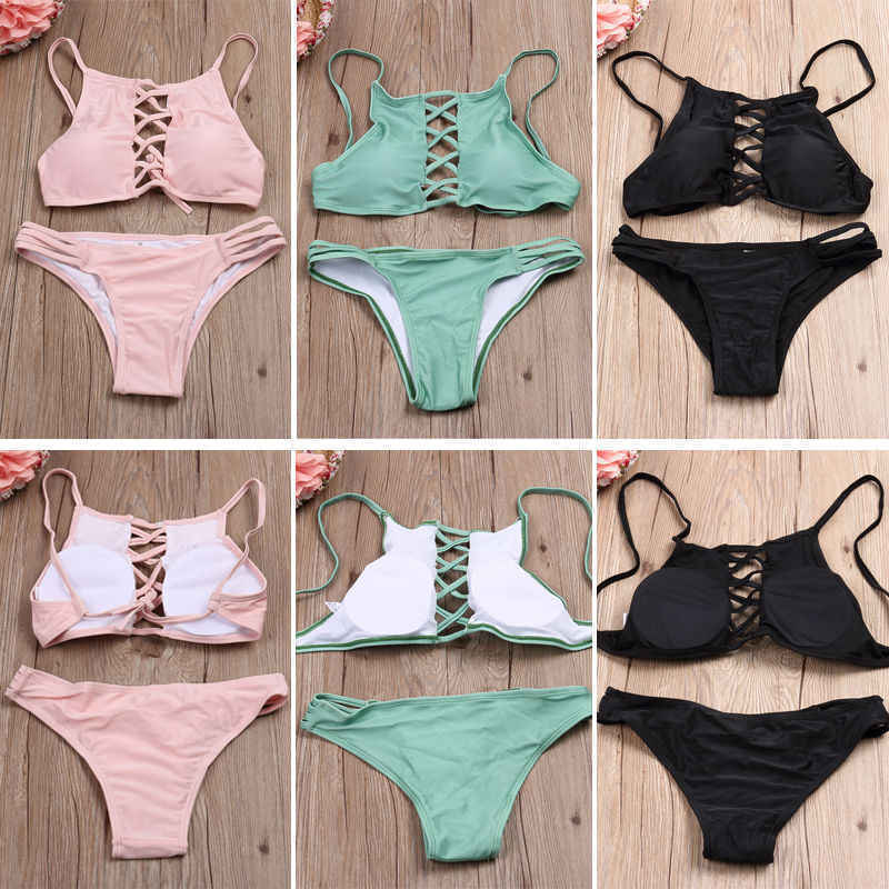 Sexy Hot Women Bikini Set Custom Bikini Quickly Dry Swimwear Swimsuit 2023