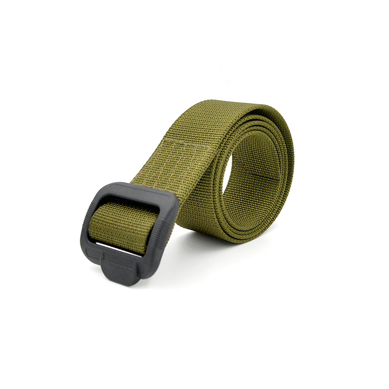 Cytac Nylon Tactical 1.5'' Duty Belt Single Layer Soft Security Belt Daily Patrol Belts in OD Green color