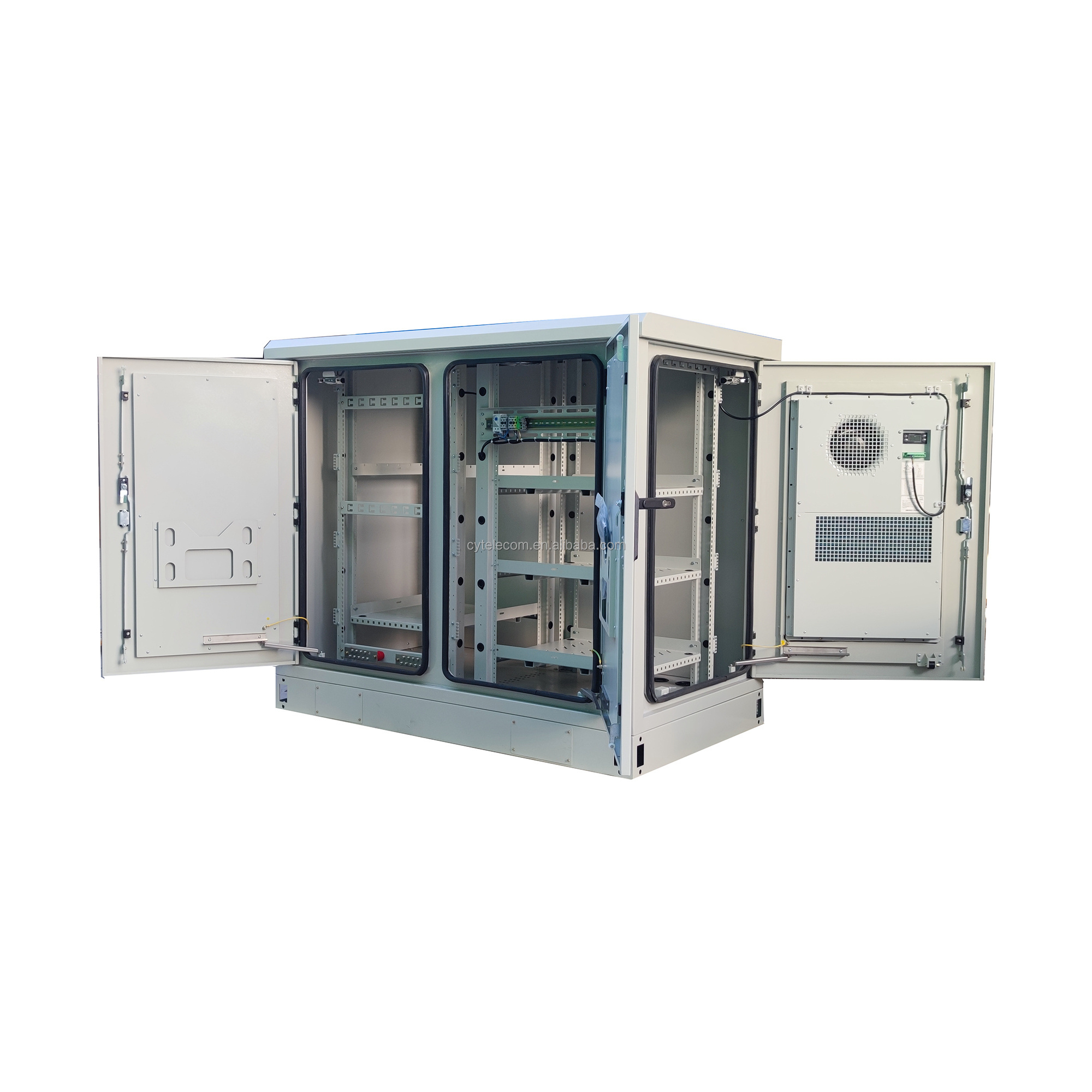 Outdoor Cabinet /Stainless Steel Enclosure IP55 Outdoor Telecom Cabinet with Fans