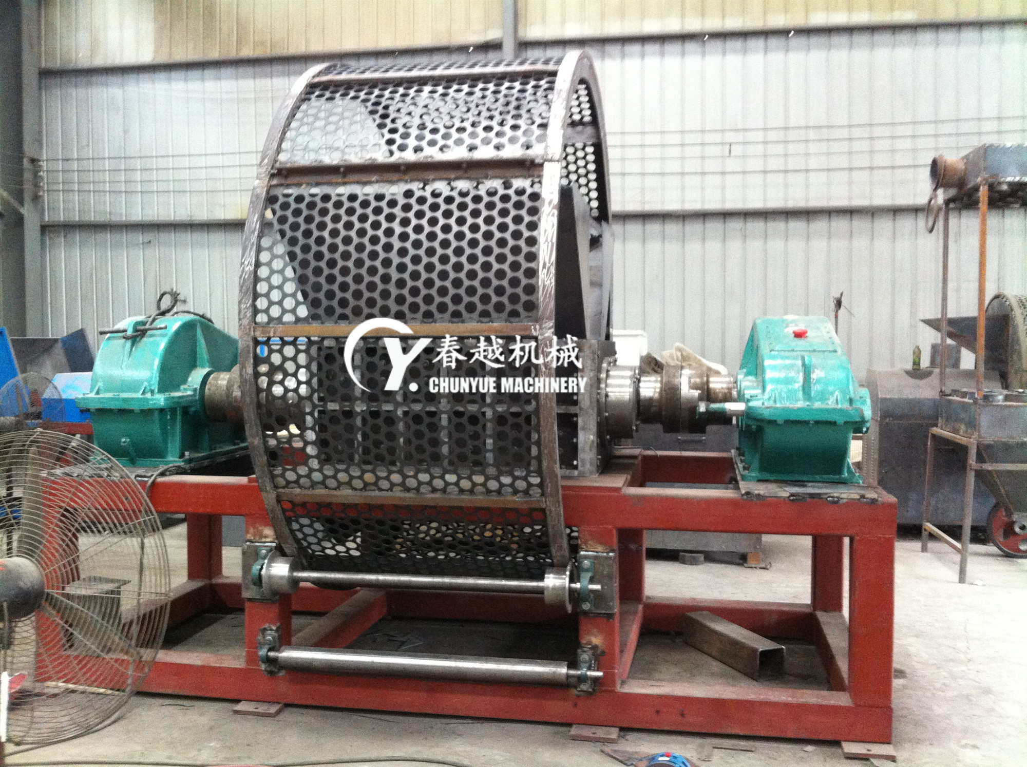 used car tire car tire recycling shredder crusher machine line rubber production for sale