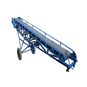 Portable types sand conveyor belt price