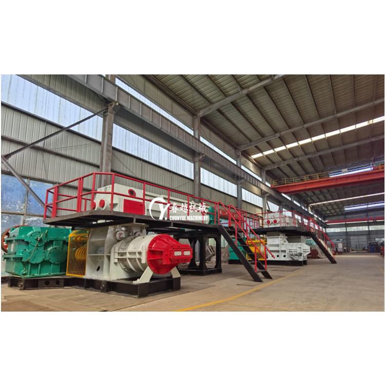 High Capacity clay bricks making machine red clay brick extruder